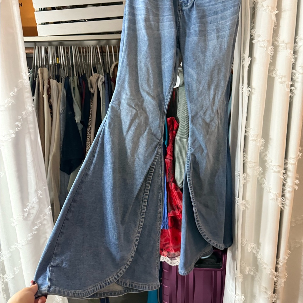 Shyanne Light Blue Flare Jeans